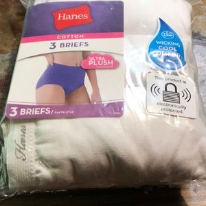 Hanes 3 pack Cotton Brief Women Brief